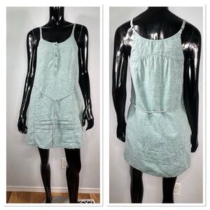 COTÉLAC Linen & Cotton Sundress w/Side Pockets Sz 1 / 6